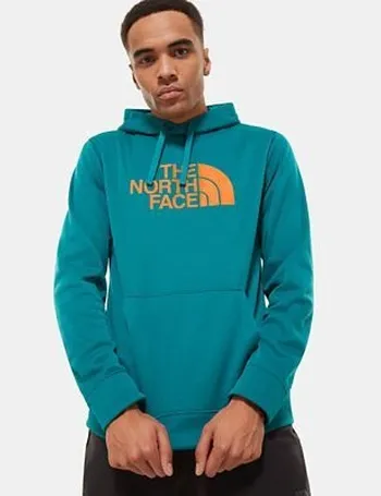 mallard blue north face hoodie