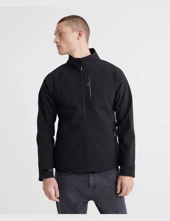 superdry hooded stretch softshell jacket