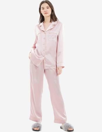 NIGEL CURTISS WOMEN'S FIRE LILY SILK PAJAMA SET – Nigel Curtiss