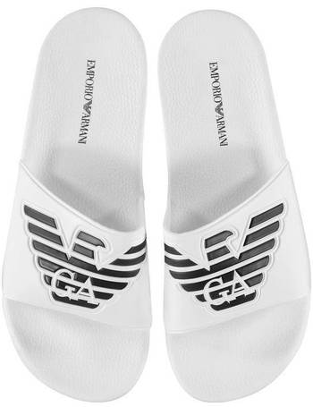 mens armani sliders sale