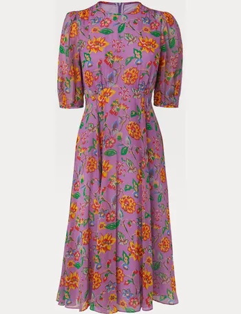 lk bennett yellow floral dress