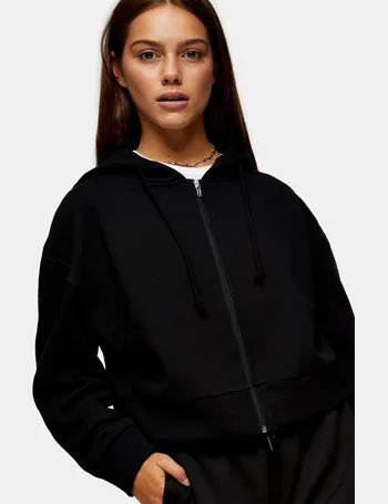 sport crop hoodie