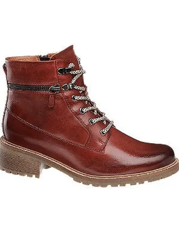 Deichmann best sale burgundy boots