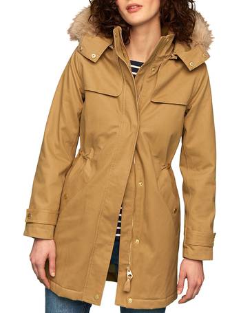 Joules aspen parka outlet navy