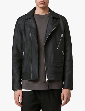 all saints suede biker jacket mens