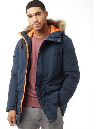 jack and jones mens jorlatto parka asphalt