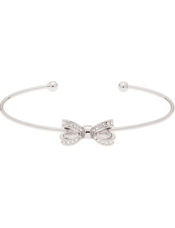 ted baker silver bow bracelet