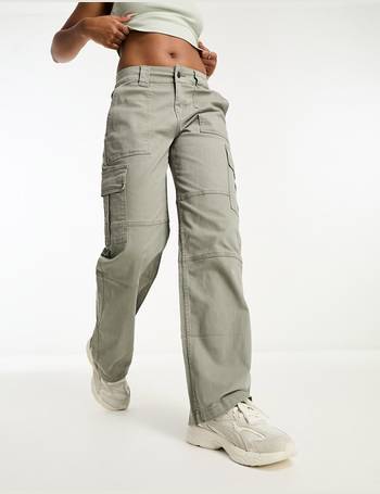 Hollister cargo trouser in grey  ASOS