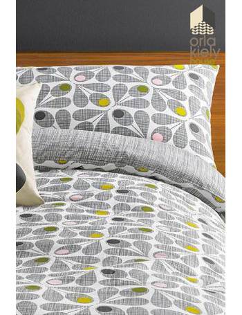 Orla kiely acorn cup olive pillowcase hotsell