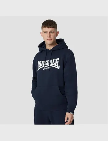 hoodie lonsdale navy