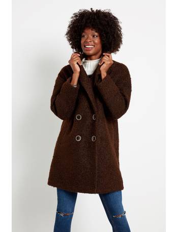 tesco teddy coat