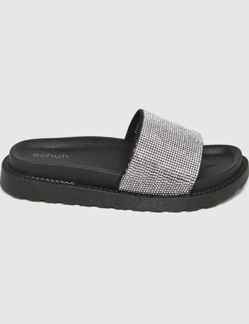 schuh fluffy sliders