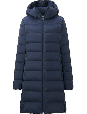 uniqlo ultra light down stretch hooded coat