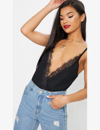 Shop Women's Pretty Little Thing Trim Bodysuits up to 60% Off