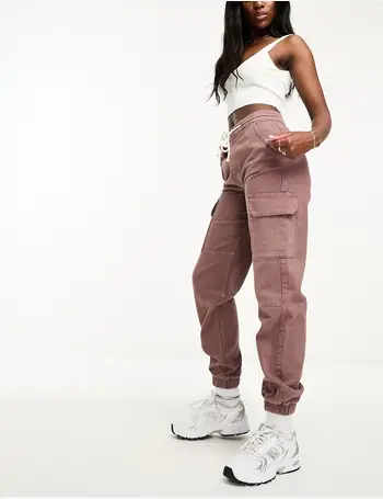 ASOS 4505 Petite washed wide leg jogger with combat pocket