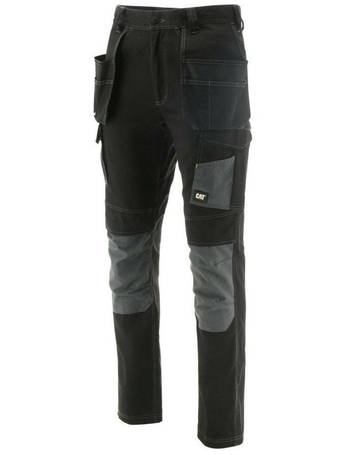 Caterpillar Dynamic Lightweight Stretch SlimFit Durable Work Trouser  eBay