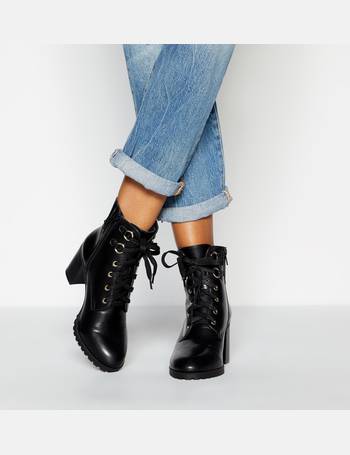 principles black patent boots