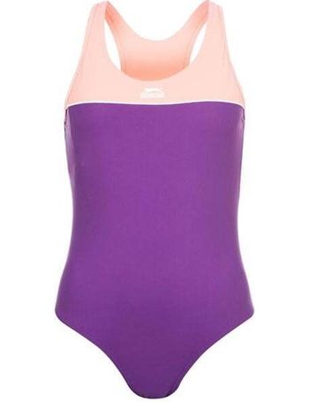 slazenger basic swimsuit ladies