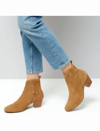 new look brown suede boots