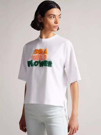 røgelse butiksindehaveren privat Shop Ted Baker Women's Slogan T-shirts up to 60% Off | DealDoodle