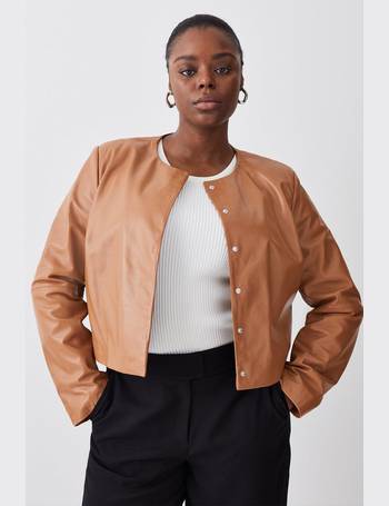 Debenhams womens leather on sale jackets