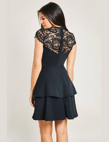 Sistaglam sweetheart lace outlet skater dress