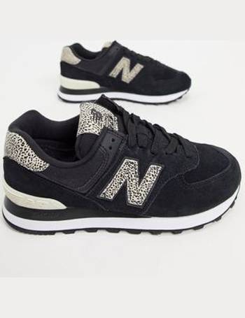 animal print new balance trainers