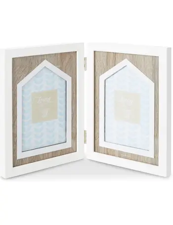 Grey Single Picture frame (H)44cm x (W)34cm