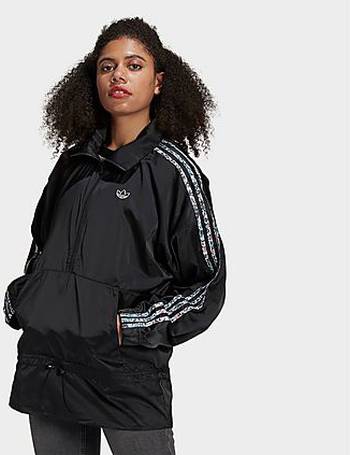 adidas originals womens longline windbreaker windbreaker legend blue