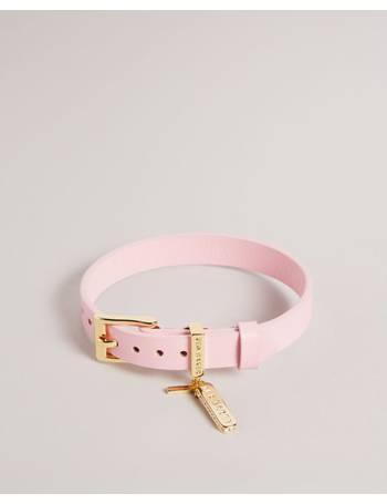 Ted baker online leather bracelet womens