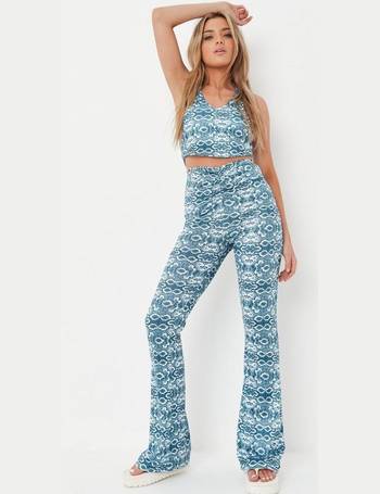 Shop Women's Missguided Printed Trousers up to 70% Off