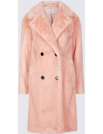 Per una clearance pink fur coat