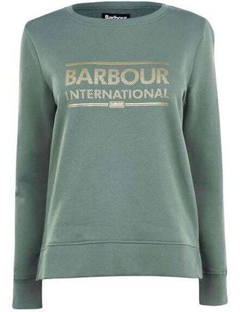 barbour sweatshirt womens online -
