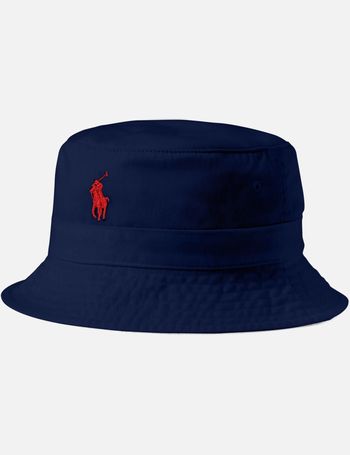 Mens white polo outlet bucket hat