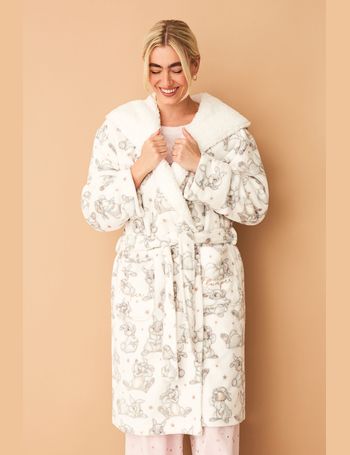 Tesco zip 2025 up dressing gown