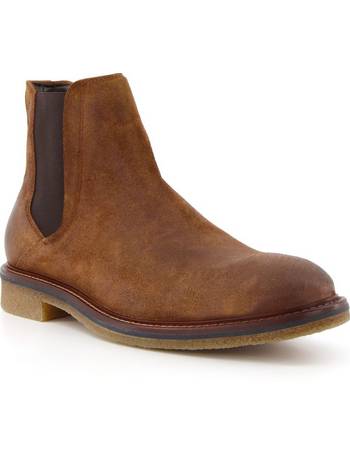 dune mandel chelsea boot