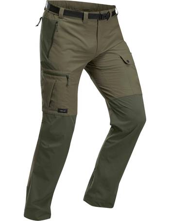 Womens Durable Mountain Trekking Trousers Pants - Mt500 Forclaz