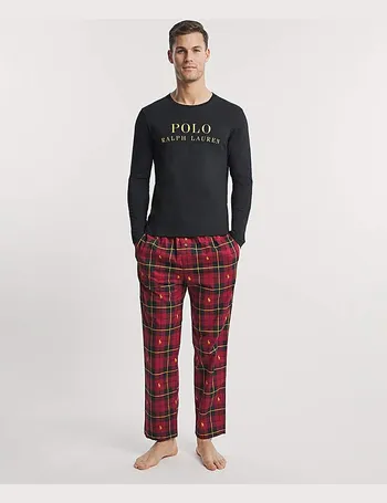 black polo pajamas