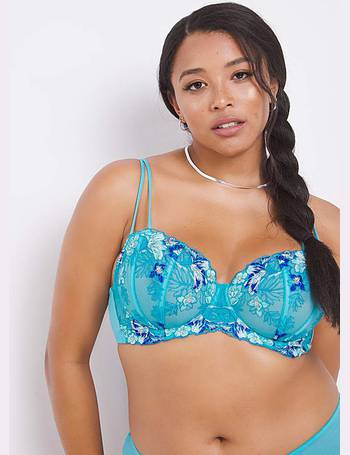 2Pk April Floral Embroidery Full Cup Bra