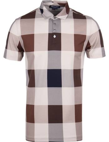 Shop Aquascutum Men s Check Polo Shirts up to 70 Off DealDoodle