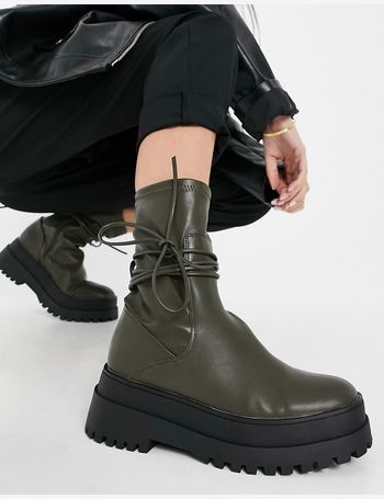 public desire chunky pocket platform boots