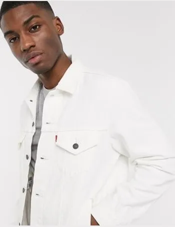 white levi jacket for men