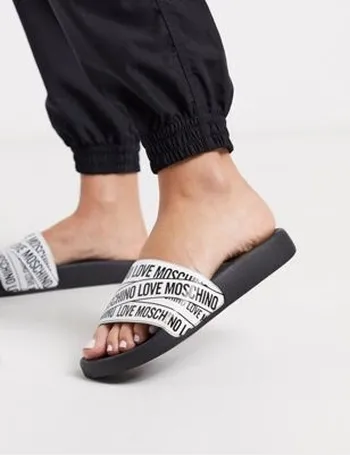 love moschino slides sale