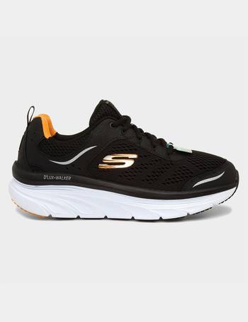 shoe zone mens black trainers