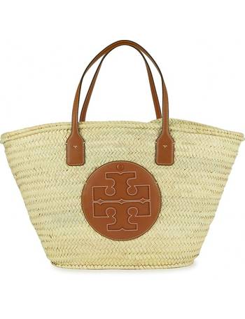 tory burch straw crossbody bolsa