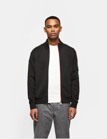 moncler tape zip sweatshirt