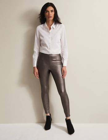 Phase Eight Amina Faux Leather Jeggings