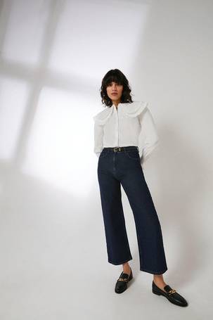 Warehouse cropped hot sale jeans