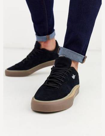 black suede trainers mens