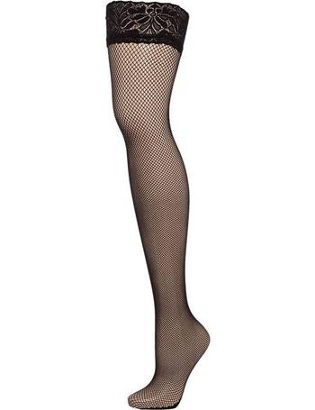 Jonathan Aston Cable Knit Stripe Tights In Stock At UK Tights